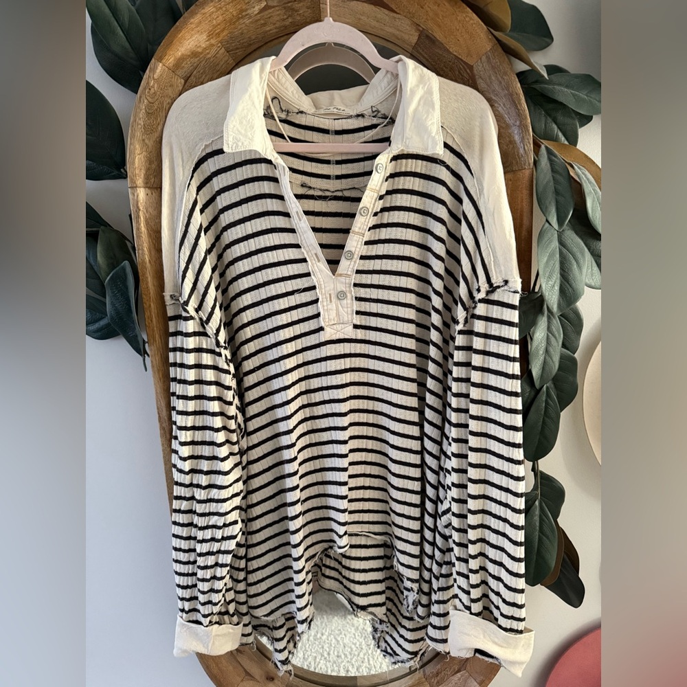 Free People Striped Top